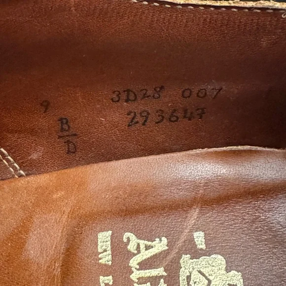 Alden Men's 29364F - Plain Toe Blucher Flex Welt - Brown Chromexcel - Picture 7 of 8